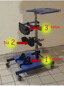 Resim Ayakta Durma Sehpası (Sırt Desteksiz) 