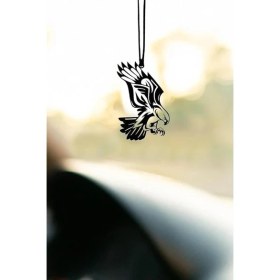 Resim Misda Store Süsü Metal Uçan Kartal Dikiz Aynası Süsü 