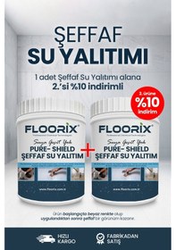 Resim Floorix Şeffaf Su Yalıtımı 1kg + 1kg 