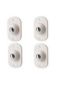 Resim Hombak Bilyeli Eşya Kaydırma Aparatı 4lü Set 360 Derece Evrensel Döner Tekerlek Kasnak 