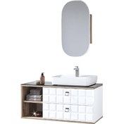 Resim Denko Oscar 95 Cm Banyo Dolabı Takımı Çok Renkli 