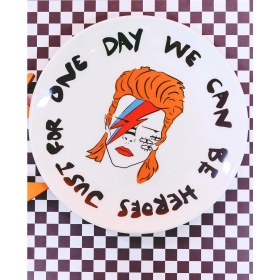 Resim Anason İşleri Heroes Yuvarlak Tabak 27CM 