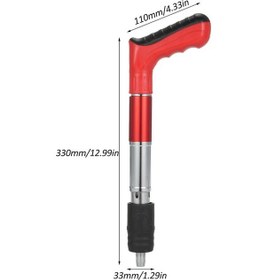 Resim Pazly Kademeli Manuel Çivi Tabancası - Tavan/kablo Gizleme/montaj İçin 7.3mm Çivi Atma Makinesi 