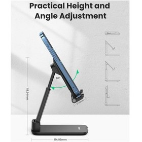 Resim Ugreen Katlanabilir Çok Açılı Yükseklik Ayarlı Telefon Standı Siy (529423473) 