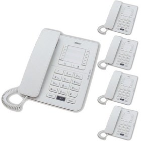 Resim Karel TM142 Masa Telefonu 5'li 