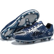 Resim Snapbuy Blue Ocean Spor Futbol Ayakkabısı Krampon Mavi - Gümüş 