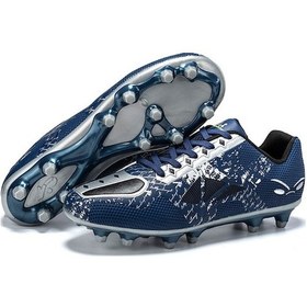 Resim Snapbuy Blue Ocean Spor Futbol Ayakkabısı Krampon Mavi - Gümüş 