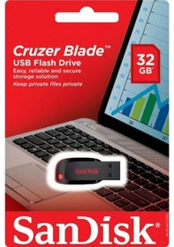 Resim Sandisk Cruzer Blade 32 Gb Flash Bellek 311517833 