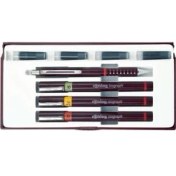 Resim Rotring Isograf Set (0,2-0,3-0,5)+0,5 Tikky Junior 