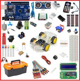 Resim Arduino Başlangıç Seti 4wd Araba Seti 