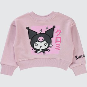 Resim Kuromi Kız Çocuk Sweatshirt 2-5 Yaş Lila 