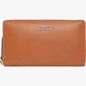 Resim Tommy Hilfiger Tommy Hılfıger Kadın Cüzdan Aw0aw17361-gpa Kahverengi 