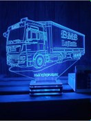 Resim Lamp Man Truck, Driver, Personalized 3d Lamp 