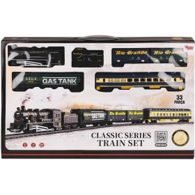 Resim Piramit FF-1601C Işıklı ve Sesli 33 Parça Classic Tren - Vardem Oyuncak 