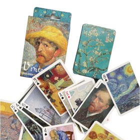 Resim Van Gogh Kolaj İskambil Kartı 