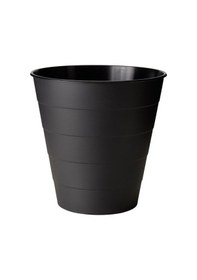Resim 10 Lt Çöp Kutusu. Siyah Renk Ikea Ofis Çöp Kutusu Masaaltı Çöp Ko Siyah 