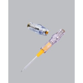 Resim Aylina Mey Ithalat® Neon Lambalı Elektrik Kontrol Kalemi Nikel Kaplama 110-220V 