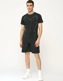 Resim Ynaı Sportwear Antrenmanlar İçin Spor Takımı/rashguard 2'si 1 Arada 244500305 Siyah 