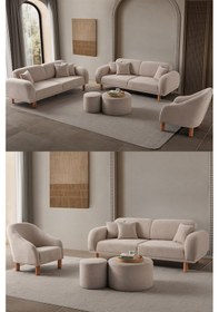 Resim Regnum Koltuk Takımı 3+3+1 Taş 