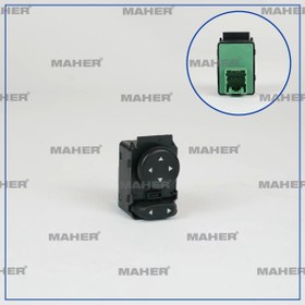 Resim MAHER Düğme Ayna Ayar Linea / Albea / Palio / Marea / Brava / Doblo (Oem No:735298499) 