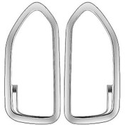 Resim 1 Çift Noah Voxy 90 Serisi 2022 İç Dekorasyon Kolu İçin Krom İç Kapı Kolu Çerçevesi Döşemeleri 