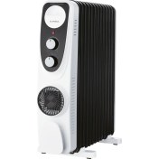 Resim Luxell LUX13-FP-BW 13 Dilim 2900 Watt Turbo Fanlı Yağlı Radyatör 