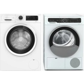 Resim Profilo 2 Li Set 9 kg 1200 Devir Çamaşır Makinesi CGA242X3TR + 9 kg Isı Pompalı Kurutma Makinesi KM961RCTR Tüm Türkiye Gönderimi 