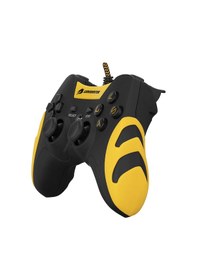 Resim Gamebooster Gb-j54y Ps3 / Pc Uyumlu Sarı Kablolu Dualshock Titreşimli Gamepad 