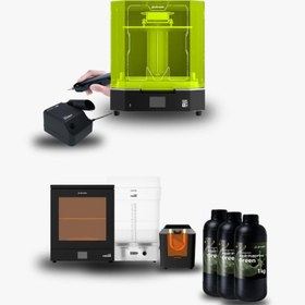 Resim Phrozen Mega 8K S MSLA 3D Yazıcı - + Wash Mega S + Cure Mega S + Pump & Fill + Sonic Saber + 2 adet Hyperfine Reçine 