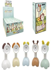 Resim Genel Markalar Çok Renkli Pil ile Çocuklar İçin Kitap Okuma Lambası AV-015 