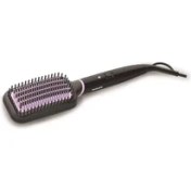 Resim Philips Düzleştirici Tarak, Turmalin Seramik Kaplama, Thermoprotect Teknolojisi, Geniş Fırça, 2 Isı 