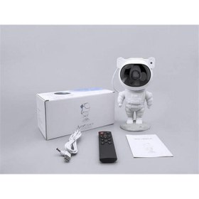 Resim pazarella Çocuklara Özel Projeksiyon Astronot Lamba Speaker Sevimli 