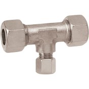 Resim Gok 10-10-8mm Çelik Gaz Borusu Çoklayıcı T Bağlantı Aparatı 