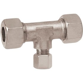 Resim Gok 10-10-8mm Çelik Gaz Borusu Çoklayıcı T Bağlantı Aparatı 