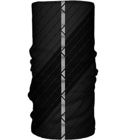 Resim Narr Black Stripes Reflektif Boyunluk Çok Renkli 