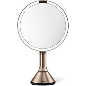 Resim Simplehuman ST3027 Sensörlü Rose Gold Ayna El Işık Kontrol 