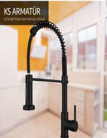 Resim Kevser Yaylı Oynar Başlı Mutfak Evye Beyaz - Krom 