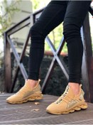 Resim Astra Market Lisinya946 Yüksek Taban Tarz Sneakers Cırt Detaylı Krem Erkek Spor Ayakkabısı 