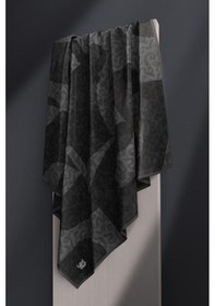 Resim Kristal Eşarp - 06106 Gri-siyah 