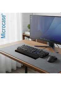 Resim Microcase Ortopedik Klavye Bilek Destek Kaydırmaz Taban Ergonomik Klavye Önü Bilek Destek Pedi - Al5372 Siyah 