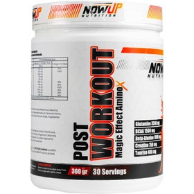 Resim NOWUP Post Workout Magic Effect Amino Asit Çilek Aromalı 360g 