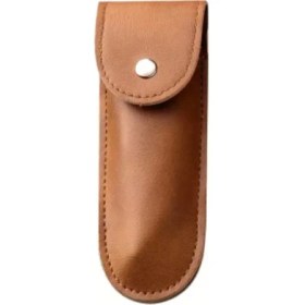 Resim Atay Garage Tirbişon Kılıfı Deri Kahverengi 