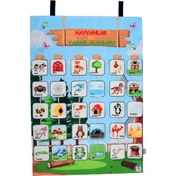 Resim Cırtlı Pano Hayvanların Yaşam Alanları 