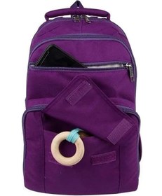 Resim Bebek Bakım Çantası | 9319 Mor - Kelebek 