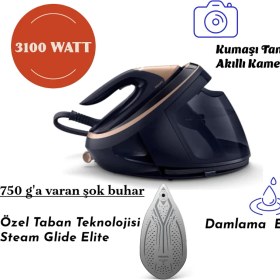 Resim Philips Taban Kameralı Perfectcare Activesense 3100 W Buhar Kazanlı Ütü 