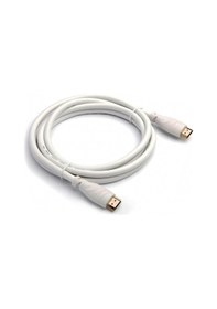 Resim 3M Metre Hdmi Kablo V1.4 2160P Full Hd Beyaz Lcd Pc Laptop Ps3 3D 
