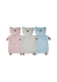 Resim Bebitof Pelüş Ayı Figürlü Alt Açma Minderi 