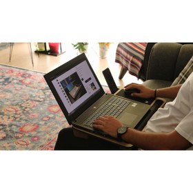 Resim E&D Collection Axolotl Supply Telefon Ve Tablet Bölmeli Minderli Laptop Sehpası Notebook Bilgisayar Çalışma Masası 