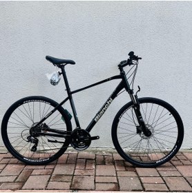 Resim Bianchi T0018-FS-D 21 Vites HD Trekking Bisiklet Siyah - Bej 47CM 