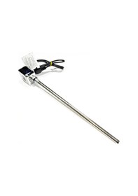 Resim Sern 400w Krom Renk Kare Dijital Hp013 Model Havlupan Isıtıcı Rezistans 230v L:370mm 1/2'' Yarım Parmak 